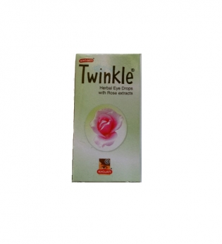 Khojati Twinkle Herbal Eye Drops With Rose Extracts