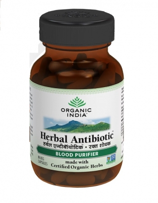 Organic India Herbal Antibiotic Capsules