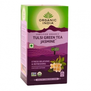 ORGANIC INDIA TULSI GREEN TEA JASMINE