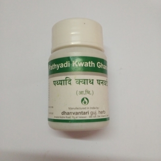 Dhanvantari Pathyadi Kwath Ghanvati