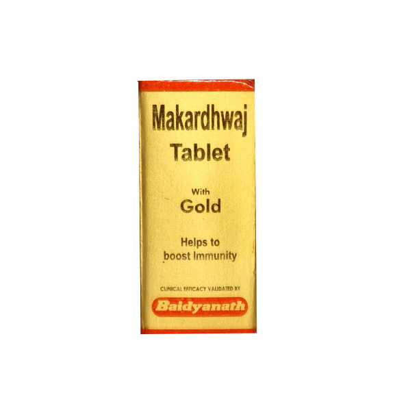  Baidyanath Makardhwaj Tablet (With Gold)